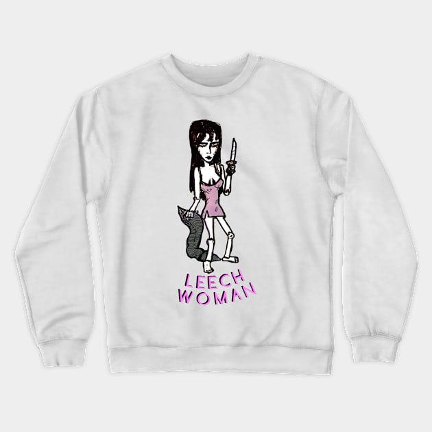 LEECH WOMAN Crewneck Sweatshirt by MattisMatt83